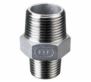 JD-12 RED HEX NIPPLE